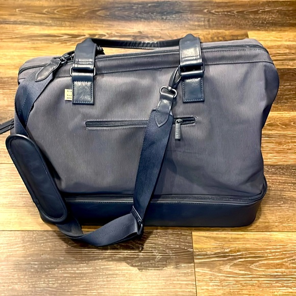 Beis Weekender Bag with matching Attache bag Grey